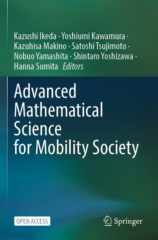 Front cover_Advanced Mathematical Science for Mobility Society