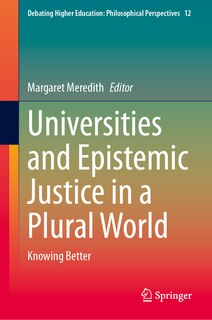 Front cover_Universities and Epistemic Justice in a Plural World