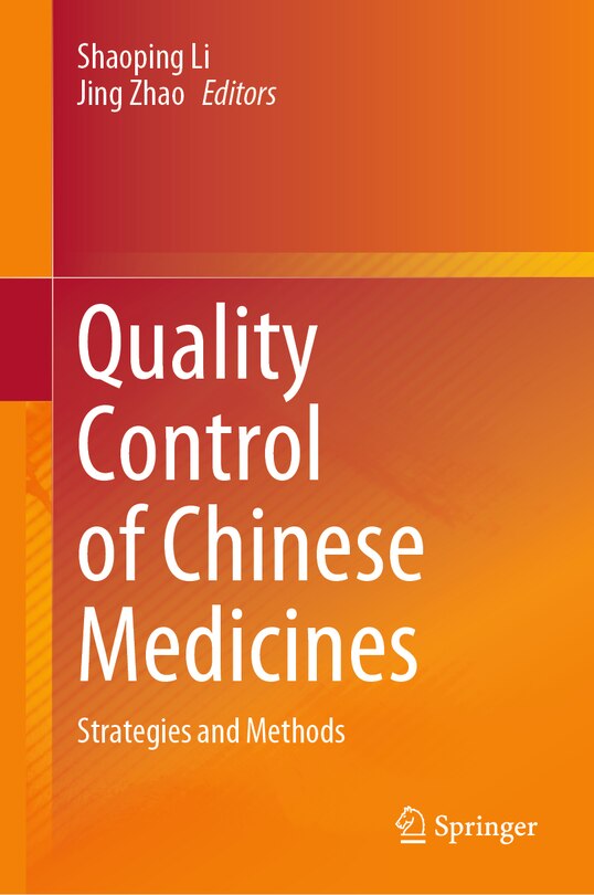 Couverture_Quality Control of Chinese Medicines
