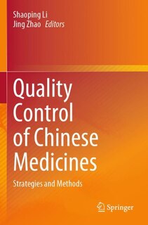 Front cover_Quality Control of Chinese Medicines