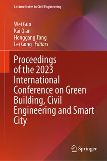 Couverture_Proceedings of the 2023 International Conference on Green Building, Civil Engineering and Smart City