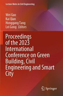Couverture_Proceedings of the 2023 International Conference on Green Building, Civil Engineering and Smart City