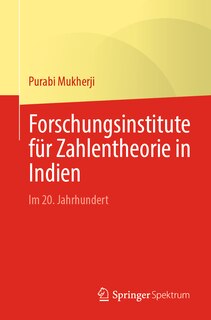 Front cover_Forschungsinstitute für Zahlentheorie in Indien