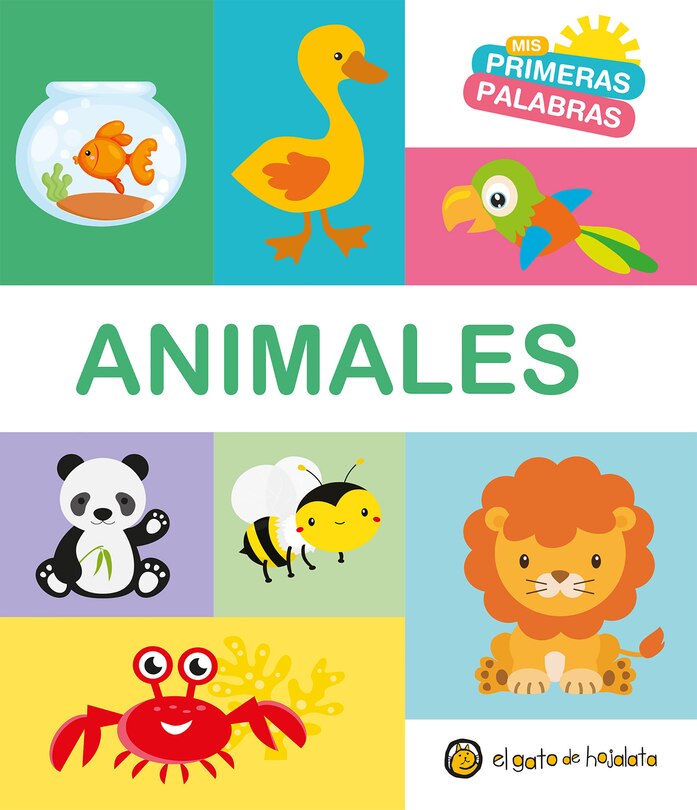 Front cover_Animales. Serie Mis Primeras Palabras / Animals. My First Words Series