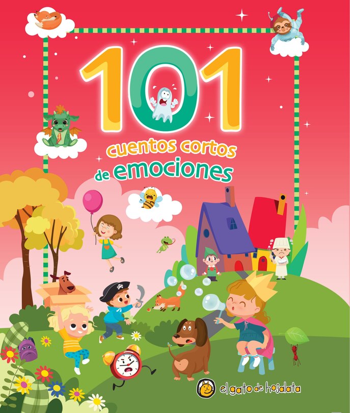 Front cover_101 cuentos cortos de emociones / 101 Short Stories about Emotions