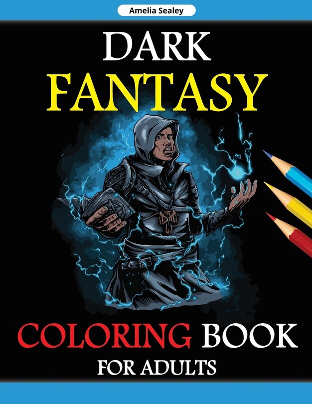 Front cover_Fantasy Coloring Book for Adults