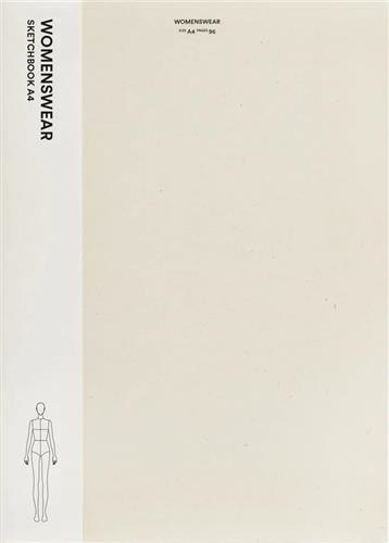 Couverture_Fashionary Womenswear Sketchbook A4