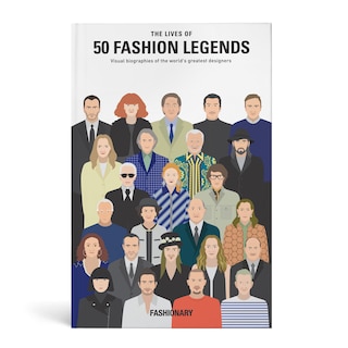 Front cover_The Lives of 50 Fashion Legends