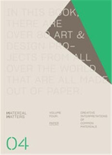 Front cover_Material Matters: Paper
