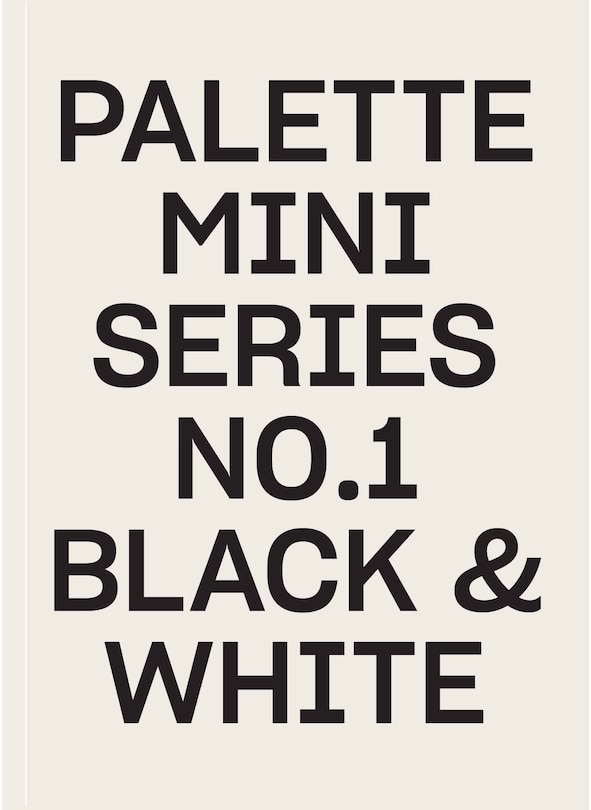 Front cover_Palette Mini 01: Black & White