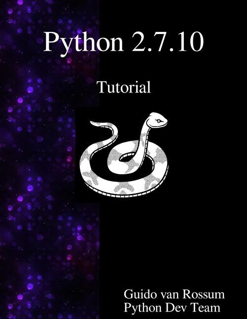Couverture_Python 2.7.10 Tutorial