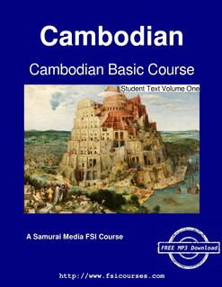 Couverture_Cambodian Basic Course - Student Text Volume One
