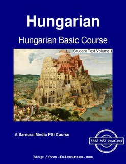 Couverture_Hungarian Basic Course - Student Text Volume 1