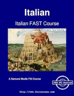 Couverture_Italian FAST Course - Student Text Volume 1