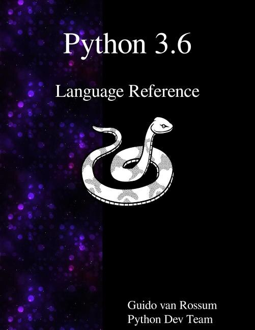 Front cover_Python 3.6 Language Reference