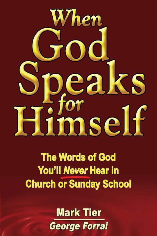 Front cover_When God Speaks for Himself