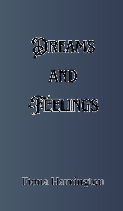 Front cover_Dreams and Feelings