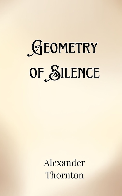 Front cover_Geometry of Silence
