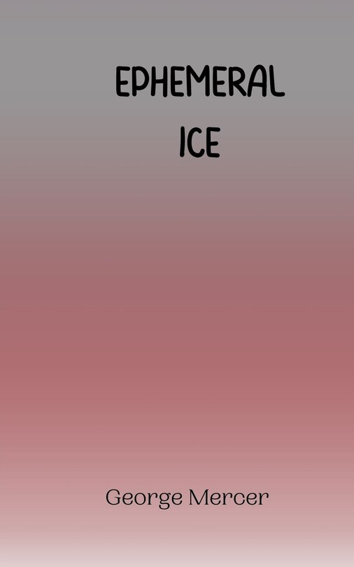 Couverture_Ephemeral Ice