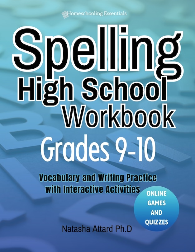 Front cover_Spelling High School Grades 9-10