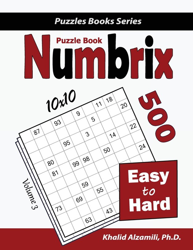 Front cover_Numbrix Puzzle Book
