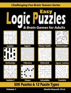 Couverture_Easy Logic Puzzles & Brain Games for Adults