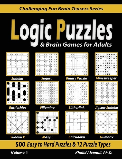 Couverture_Logic Puzzles & Brain Games for Adults