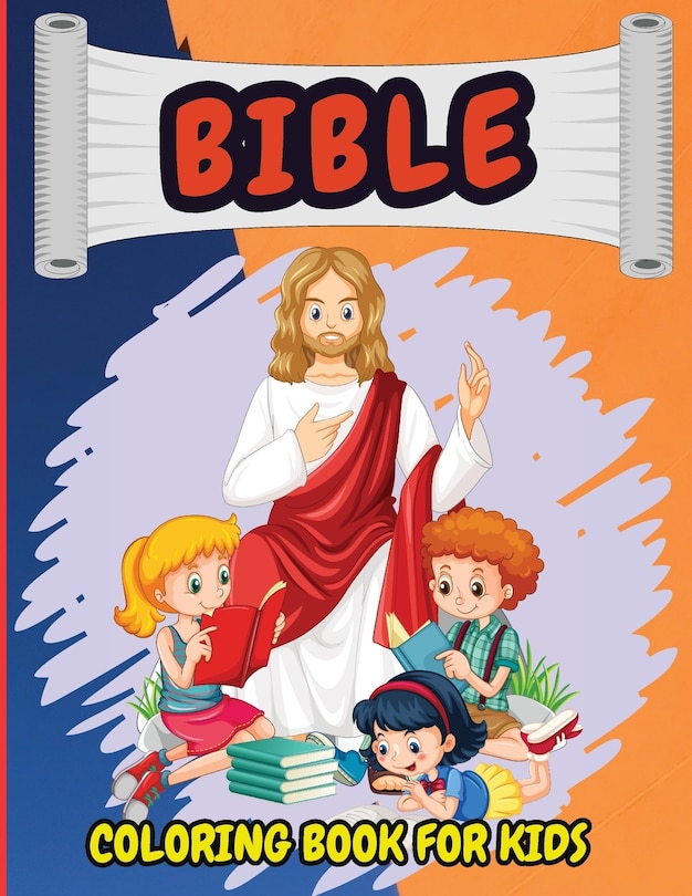Front cover_Bible Coloring Book For Kids