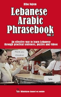 Couverture_Lebanese Arabic Phrasebook Vol. 1