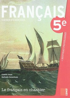 Front cover_Le français en chantier 5e