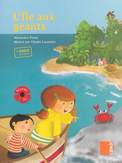 Couverture_L'île aux géants : niveau A1