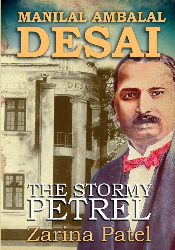 Couverture_Manilal Ambalal Desai. The Stormy Petrel
