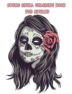 Front cover_Sugar skull coloring book for adults