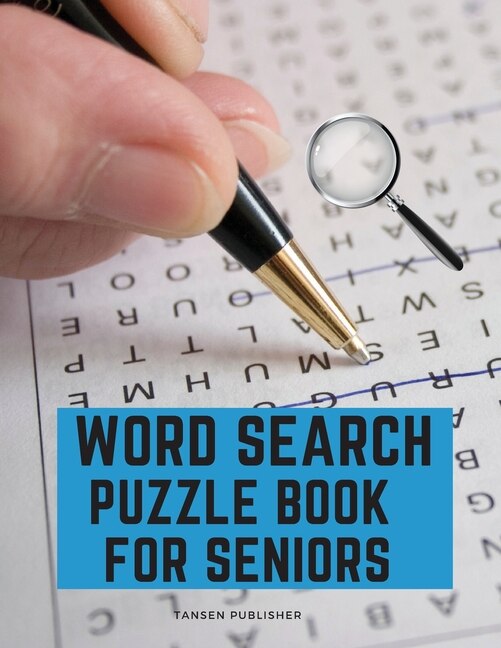 Front cover_Wordsearch Puzzle Book For Seniors