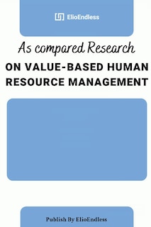 Couverture_As compared Research on Value-Based Human Resource Management