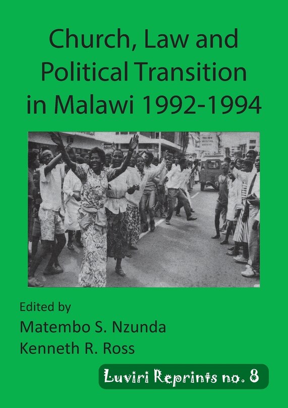 Front cover_Church, Law and Political Transition in Malawi 1992-1994
