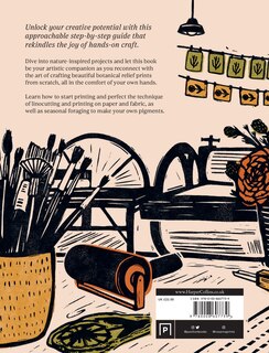 Back cover_Botanical Block Printing: A creative step-by-step handbook to make art inspired by nature