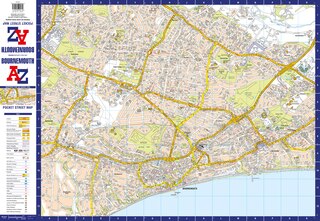 Sample content_Bournemouth A-Z Pocket Street Map: Accurate street map for easy navigation