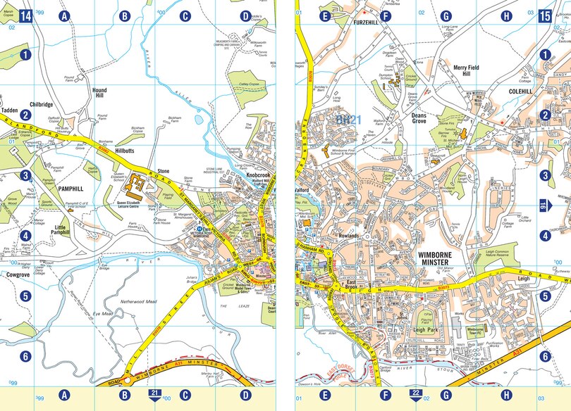 Aper&ccedil;u du contenu 2_Bournemouth A-Z Street Atlas