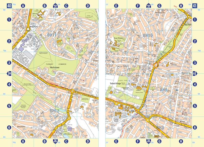 Aper&ccedil;u du contenu 3_Bournemouth A-Z Street Atlas