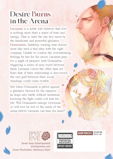 Couverture arrière_Bowing to Love: The Noble and the Gladiator (Light Novel)