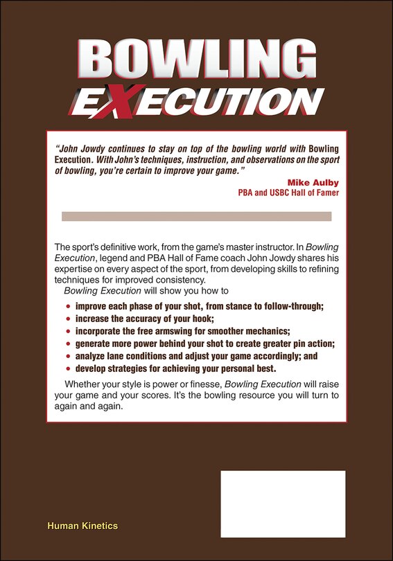 Back cover_Bowling eXecution