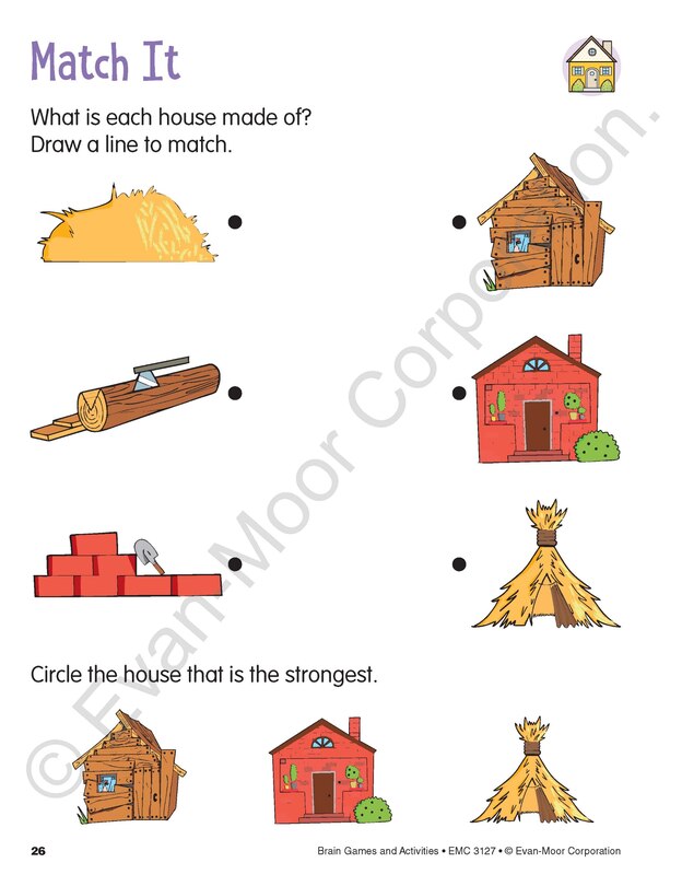 Sample content 2_Brain Games and Activities, Age 4 - 5 Workbook