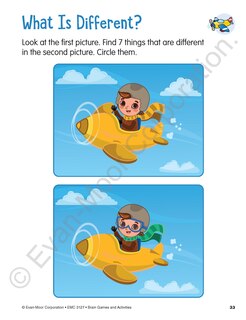 Sample content 3_Brain Games and Activities, Age 4 - 5 Workbook