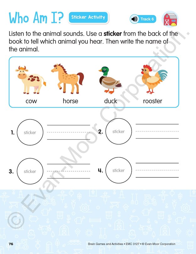 Sample content 5_Brain Games and Activities, Age 4 - 5 Workbook