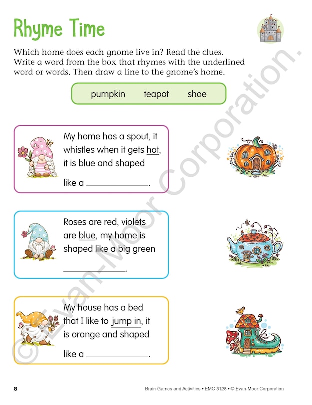 Sample content 2_Brain Games and Activities, Age 6 - 7 Workbook