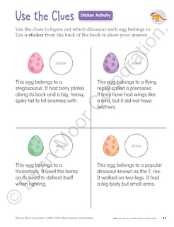 Sample content 4_Brain Games and Activities, Age 6 - 7 Workbook