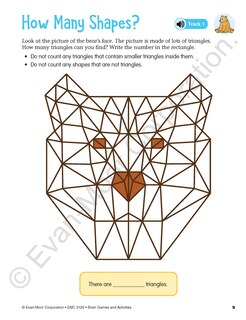 Aperçu du contenu_Brain Games and Activities, Age 8 - 9 Workbook