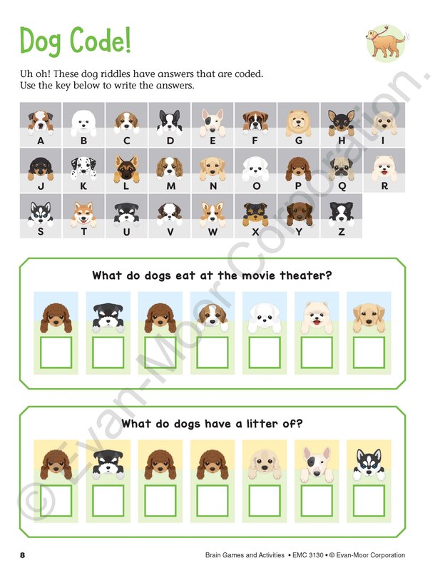 Sample content 2_Brain Games and Activities, Age 10 - 11 Workbook