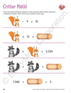 Sample content 5_Brain Games and Activities, Age 10 - 11 Workbook